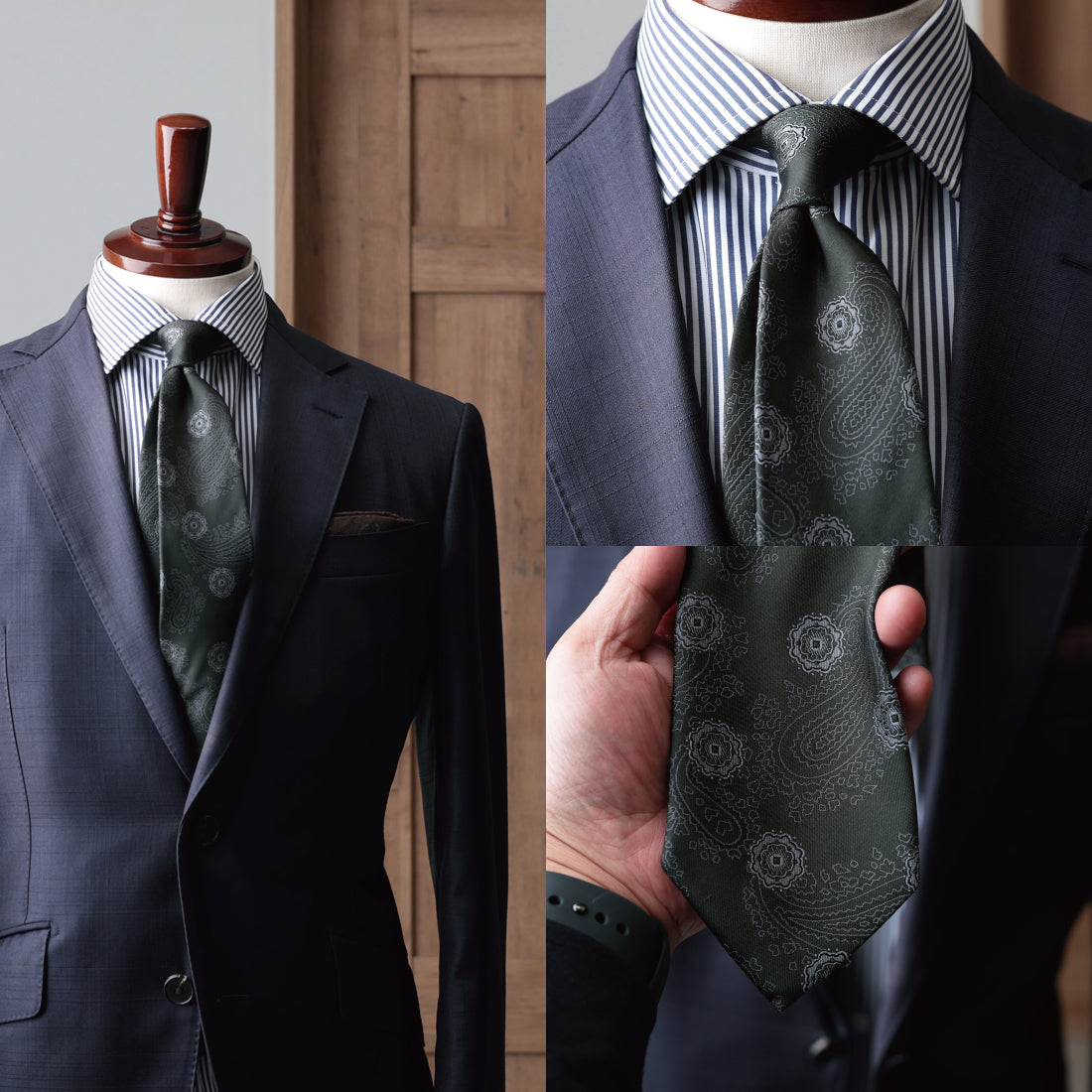 シルク ペイズリー＆小紋 YAMANASHI SILK