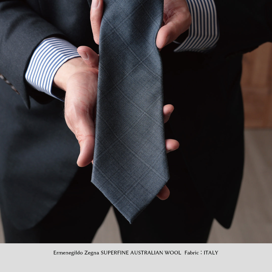 Zegna TROFEO ウール 4types