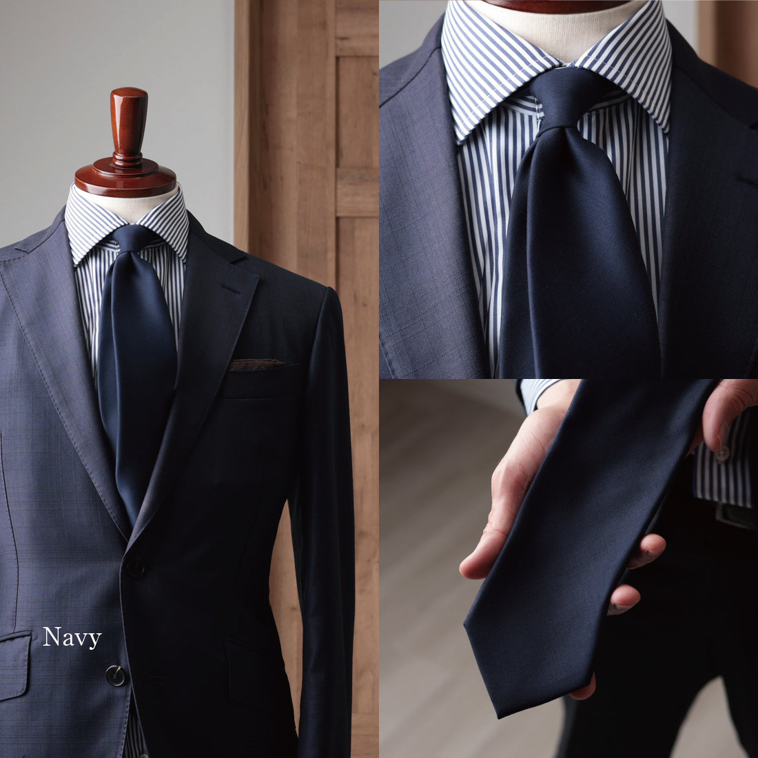 Zegna TROFEO ウール ソリッド