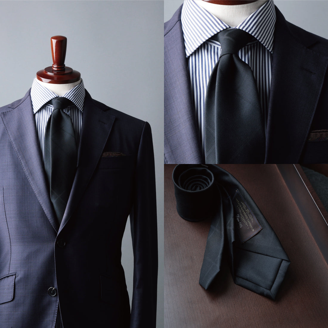 CANONICO ウール チェック 3types