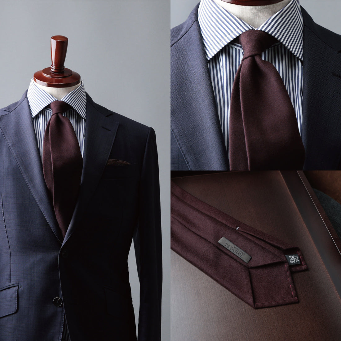 ウール  クワトロピエゲ  CANONICO フランネル