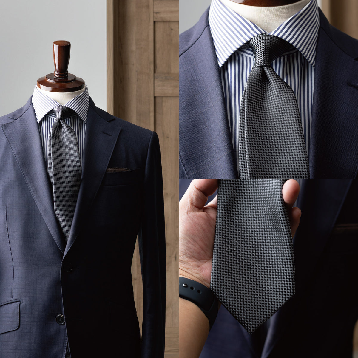 シルク ブロック バスケット YAMANASHI SILK