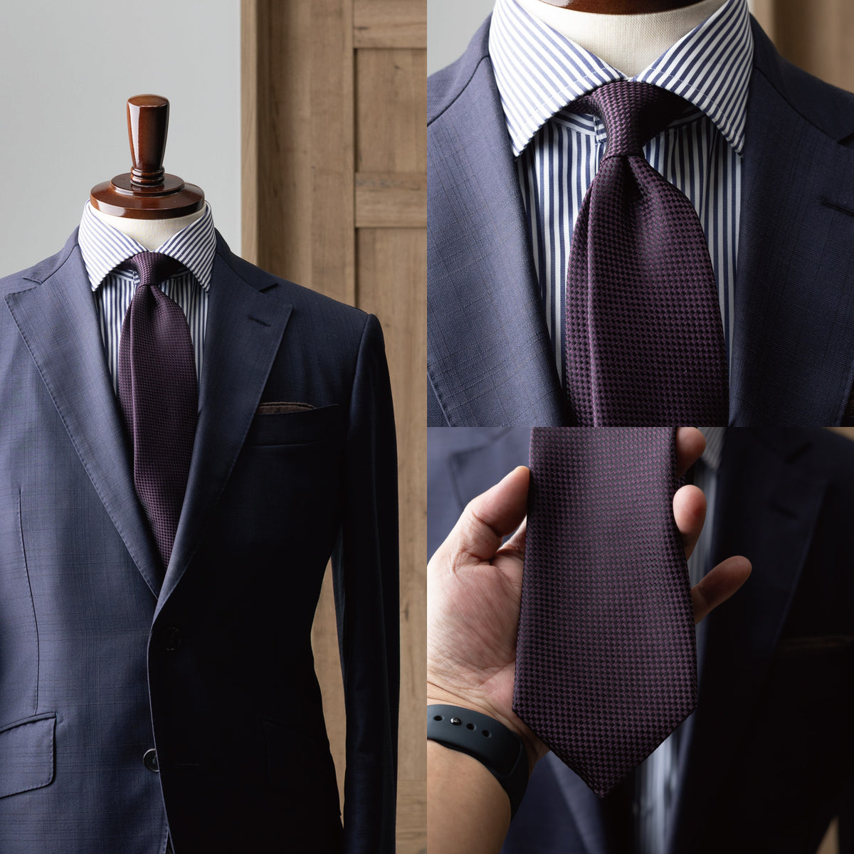 シルク ブロック バスケット YAMANASHI SILK
