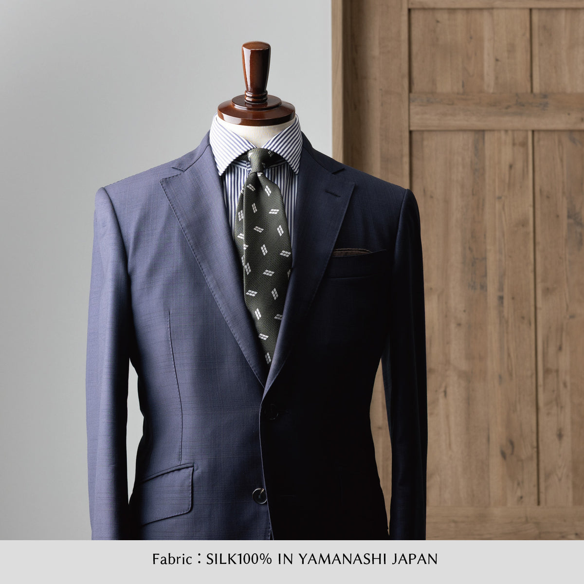 シルク ジャガード 小紋 YAMANASHI SILK