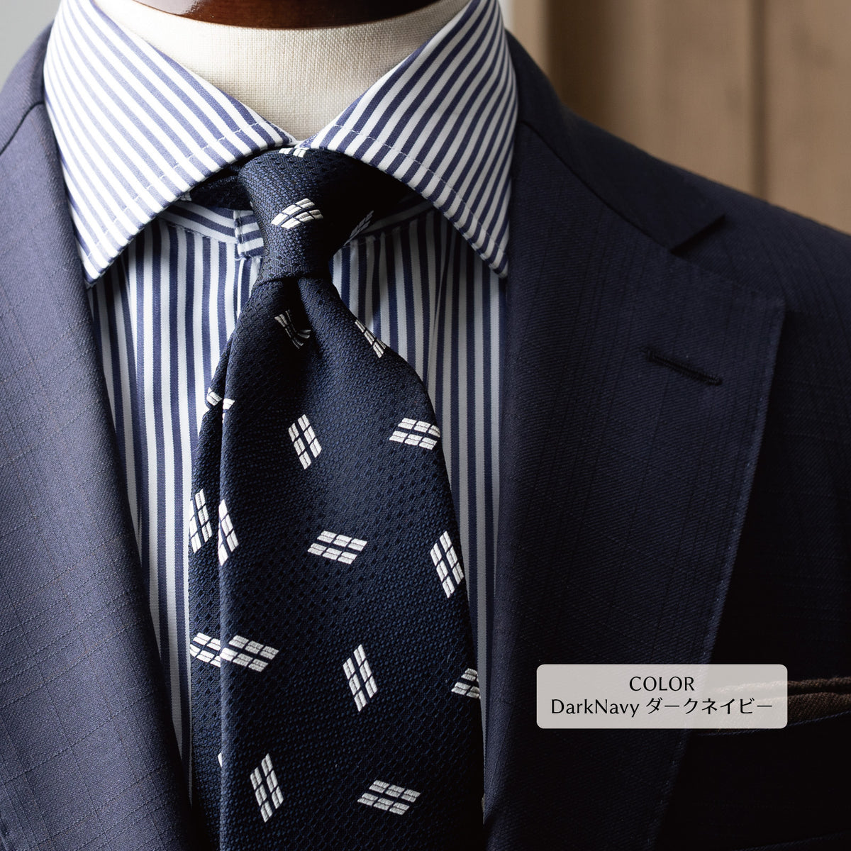 シルク ジャガード 小紋 YAMANASHI SILK
