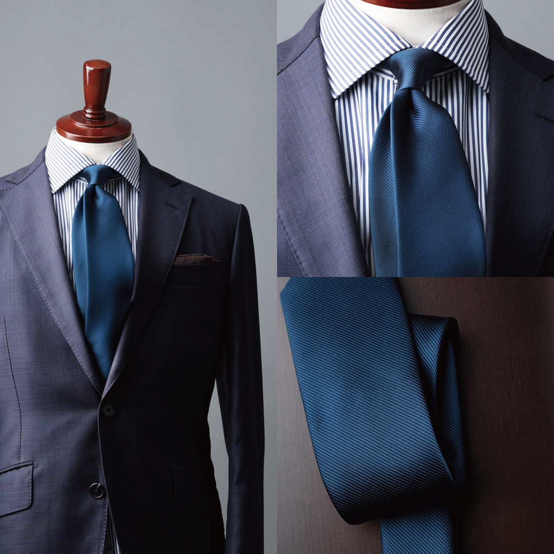 【SALE】 シルク ソリッド ネクタイ