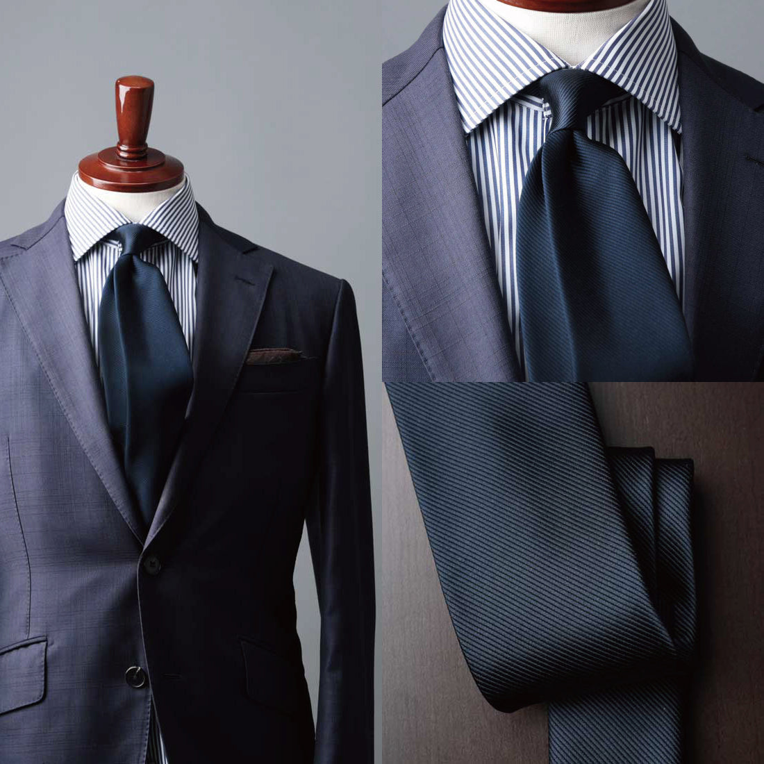 【SALE】 シルク ソリッド ネクタイ