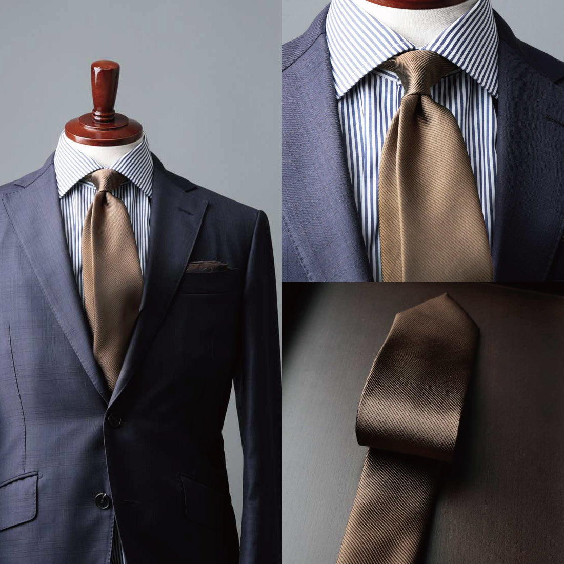 【SALE】 シルク ソリッド ネクタイ